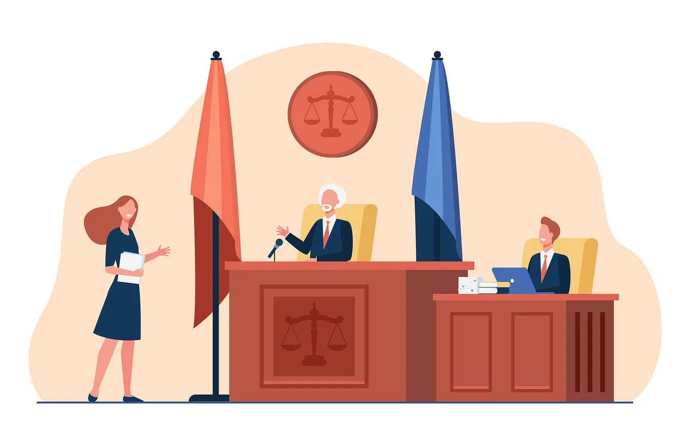 Red+Blue+Lawyer+Judge+Law